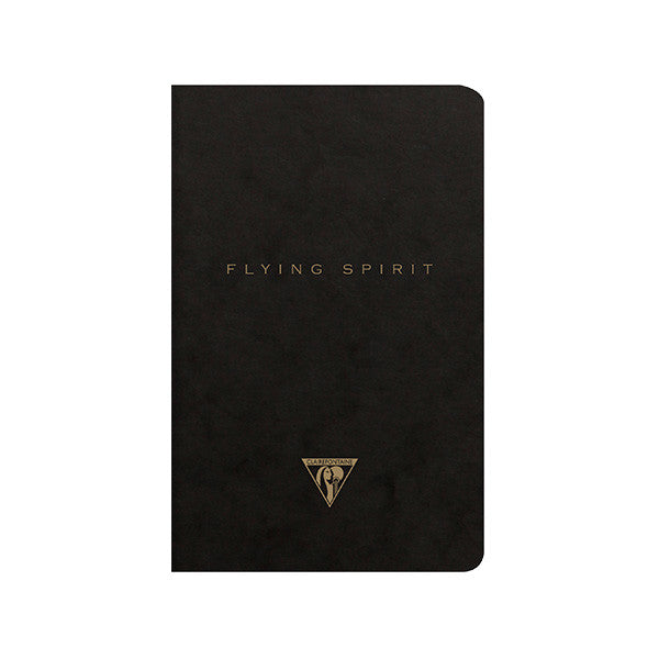 Clairefontaine Flying Spirit Notebook Black Cover 110x170