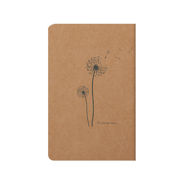 Clairefontaine Flying Spirit Notebook Kraft Cover 110x170 by Clairefontaine at Cult Pens