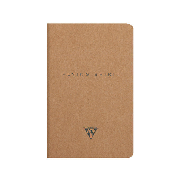Clairefontaine Flying Spirit Notebook Kraft Cover 110x170 by Clairefontaine at Cult Pens