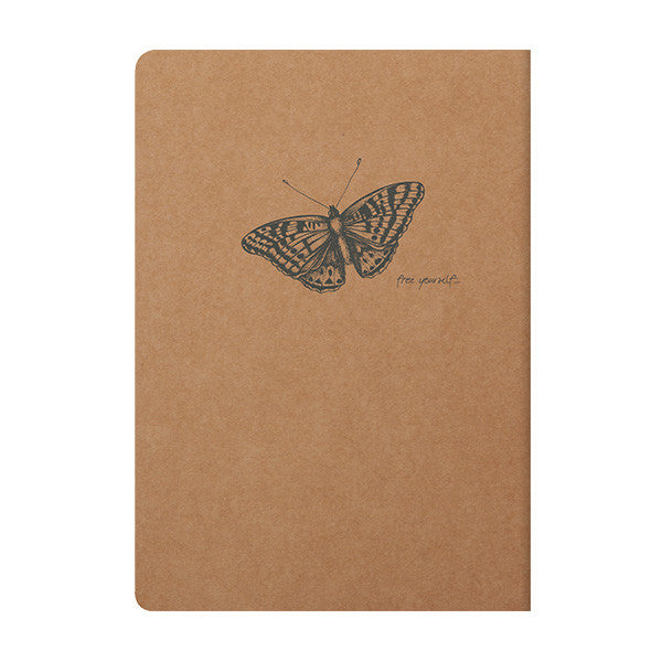 Clairefontaine Flying Spirit Notebook Kraft Cover A5 by Clairefontaine at Cult Pens
