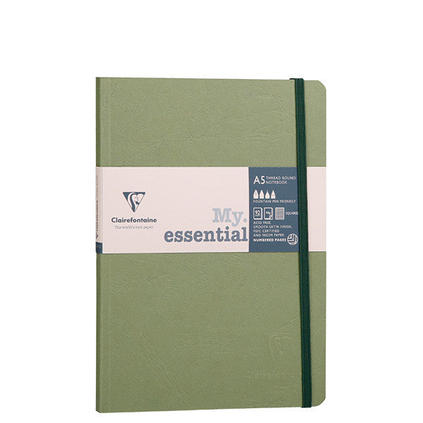 Clairefontaine Age Bag Threadbound Notebook A5 by Clairefontaine at Cult Pens