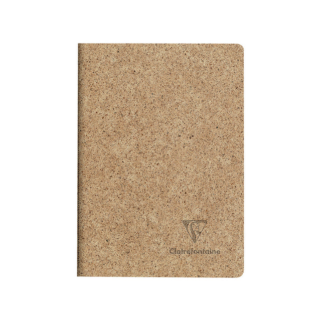 Clairefontaine Cocoa Stapled Notebook A6