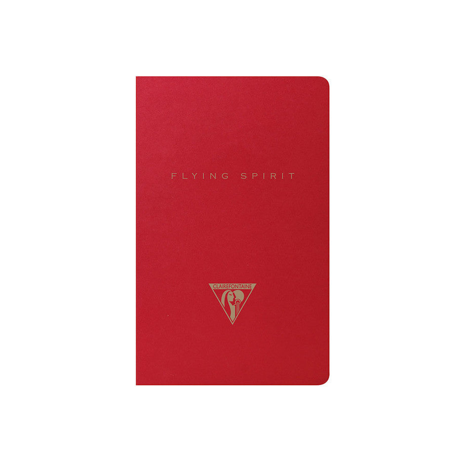 Clairefontaine Flying Spirit Notebook Red 75 x 120 Lined by Clairefontaine at Cult Pens