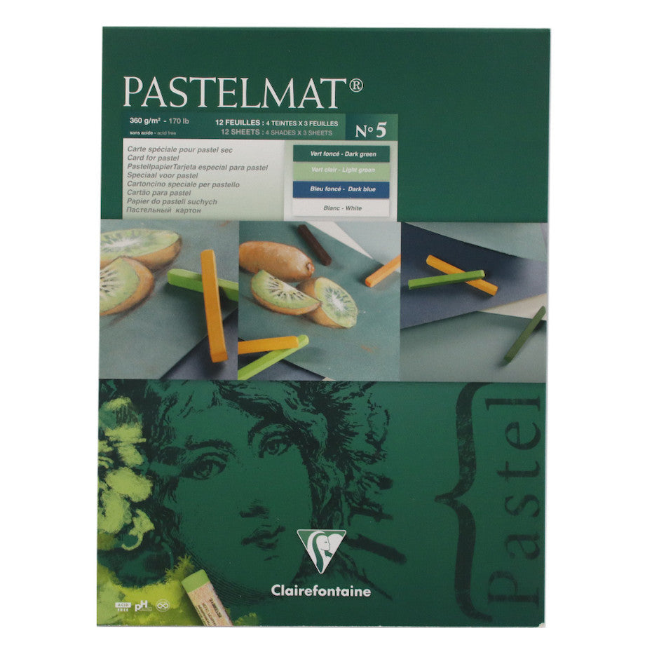 Clairefontaine Pastelmat Pad No.5 by Clairefontaine at Cult Pens