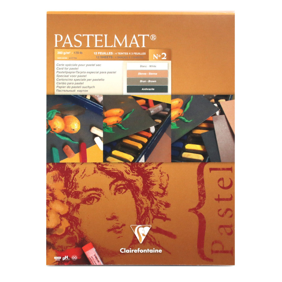 Clairefontaine Pastelmat Pad No.2 by Clairefontaine at Cult Pens