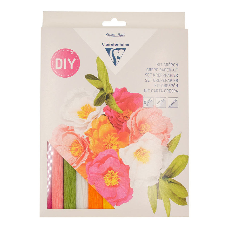 Clairefontaine Crepe Paper Kit Bunch of Flowers by Clairefontaine at Cult Pens