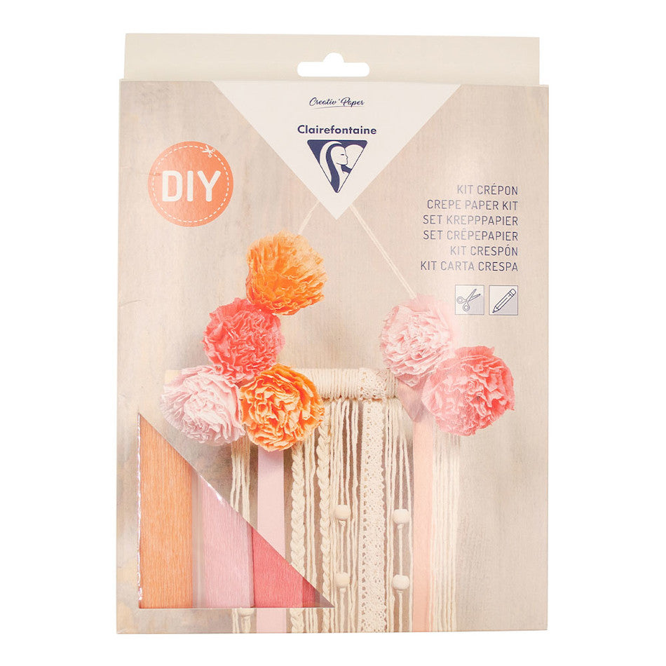 Clairefontaine Crepe Paper Kit Macrame Decoration by Clairefontaine at Cult Pens