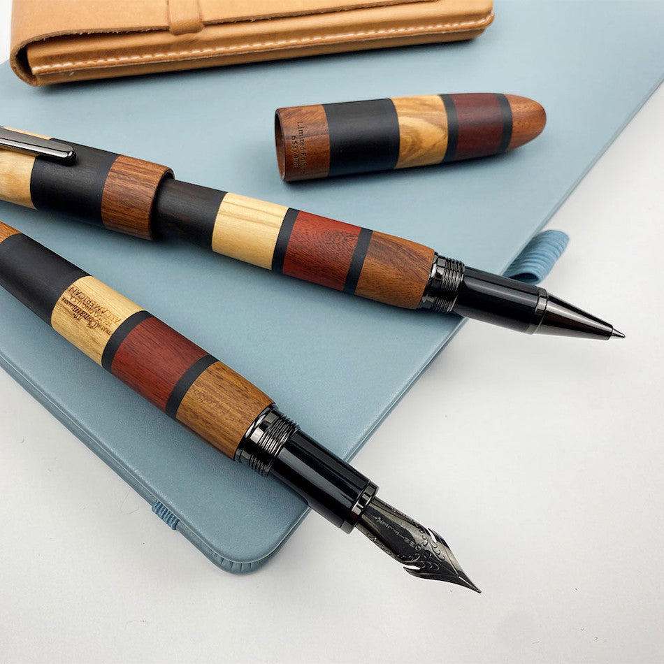 Conklin All American Fountain Pen Limited Edition Quad Wood 898 by Conklin at Cult Pens
