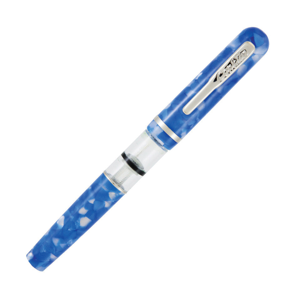 Conklin Heritage Word Gauge Fountain Pen Blue by Conklin at Cult Pens