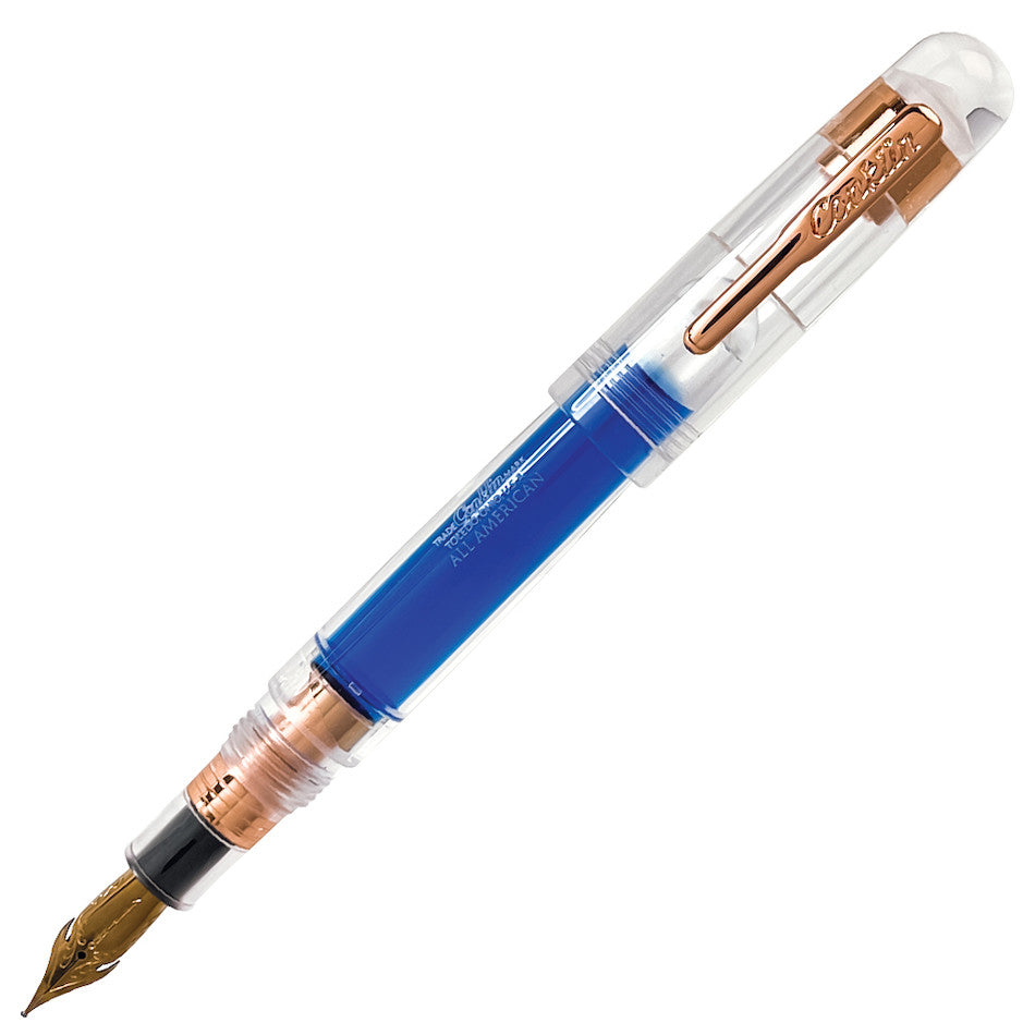 Conklin All American Demonstrator Fountain Pen Special Eyedropper Edition Rose Gold by Conklin at Cult Pens