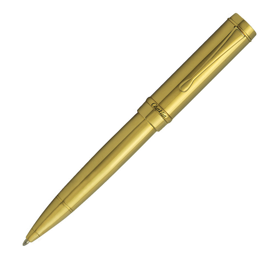 Conklin Duragraph Metal Ballpoint Pen PVD Gold by Conklin at Cult Pens