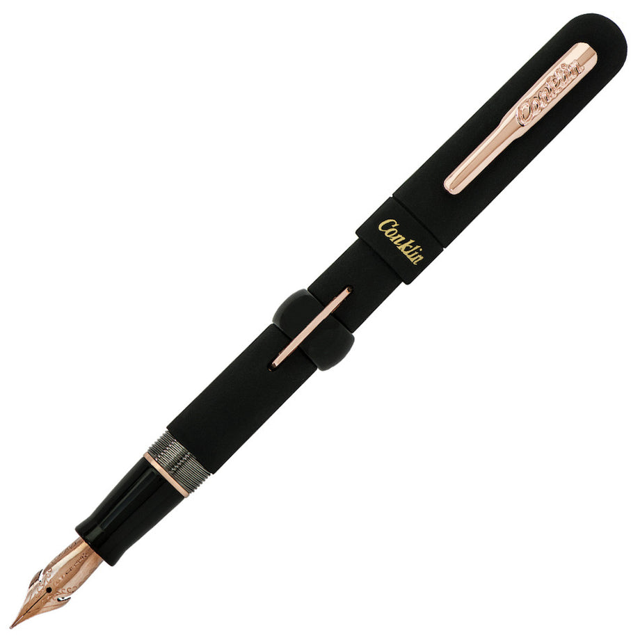 Conklin Limited Edition Crescent Brass Fountain Pen – coloradopen