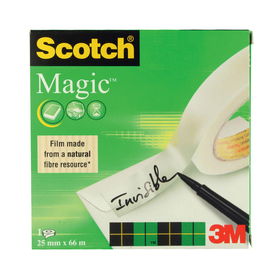 Scotch Magic Tape 25x66mm by 3M at Cult Pens