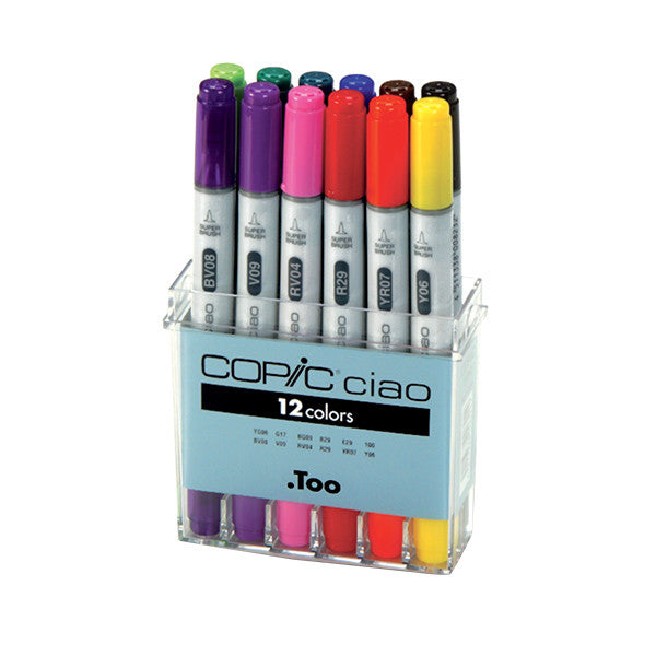 Copic Ciao Set of 12 by Copic at Cult Pens