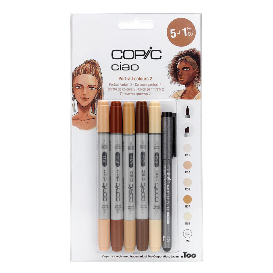 Copic Ciao 5+1 Set by Copic at Cult Pens