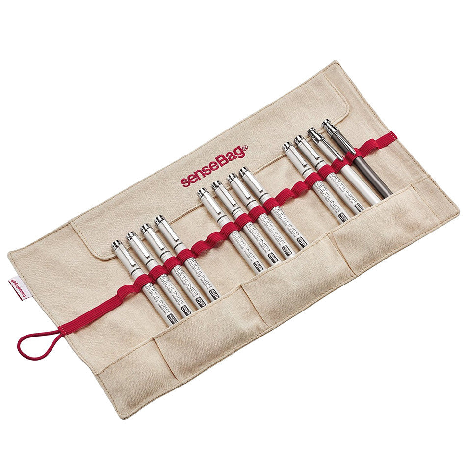 senseBag Roll for 18 Markers Natural by Copic at Cult Pens