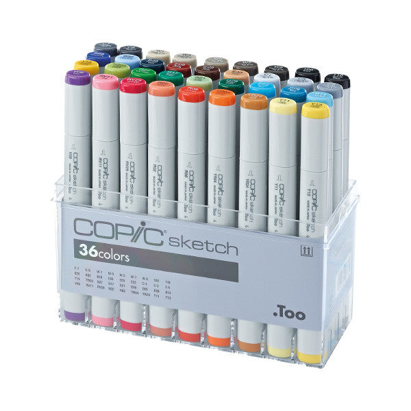 Copic Sketch Marker Set of 36