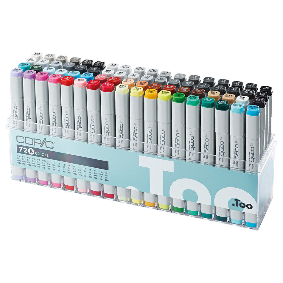 Copic Classic Marker Pen Set of 72 by Copic at Cult Pens