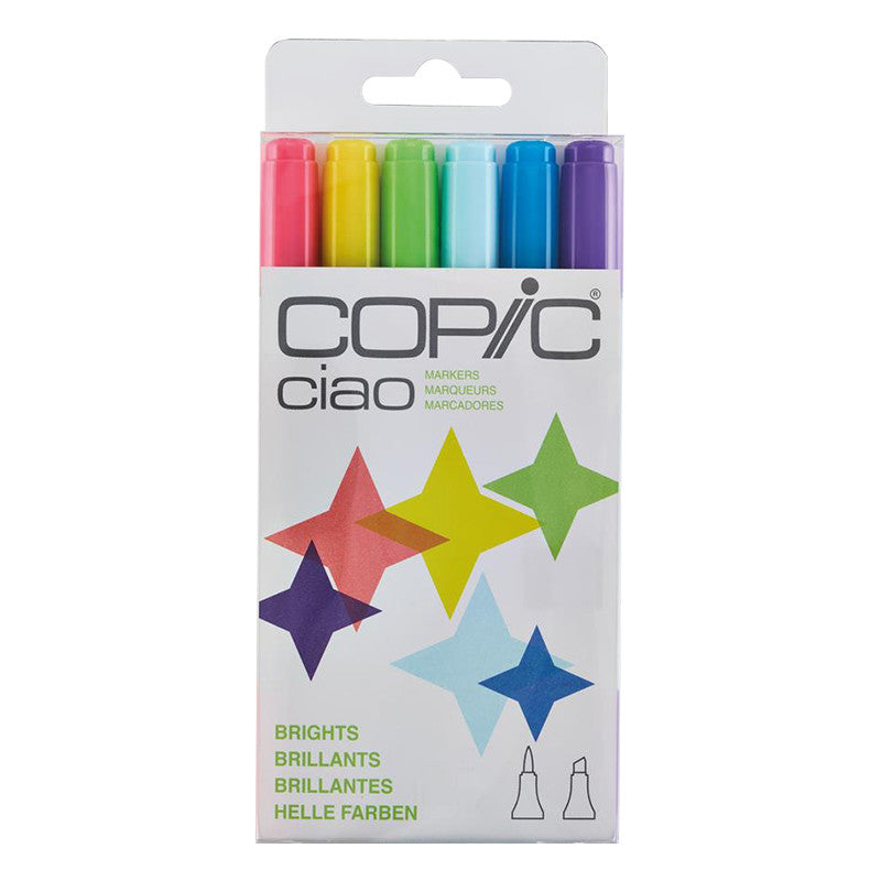 Copic Ciao Set of 6 Assorted by Copic at Cult Pens