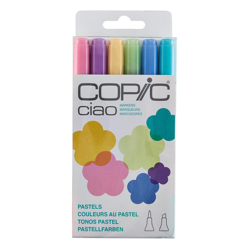 Copic Ciao Set of 6 Assorted by Copic at Cult Pens