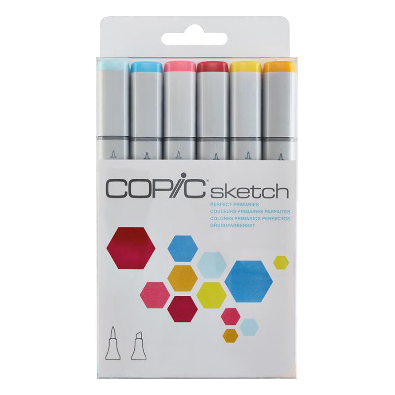 Copic Sketch Marker Pen Set of 6 by Copic at Cult Pens