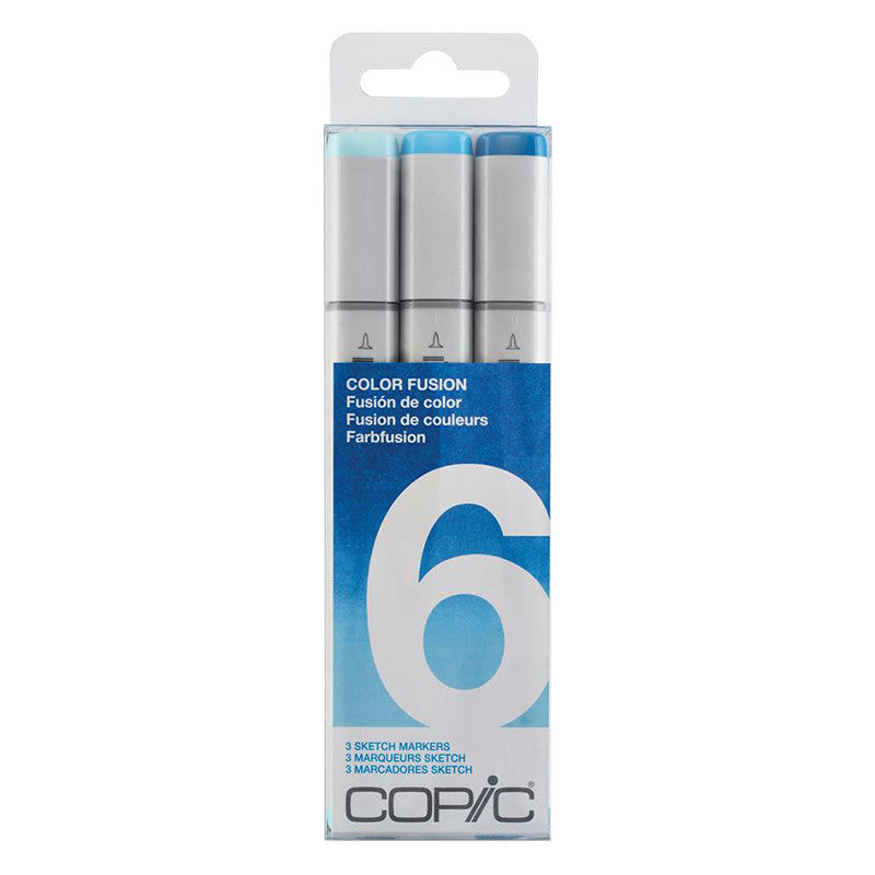 Copic Sketch Marker Pen Colour Fusion Set of 3 by Copic at Cult Pens