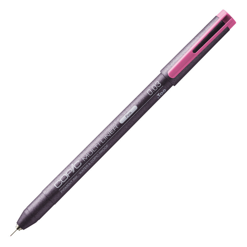 Copic MultiLiner Drawing Pen Pink by Copic at Cult Pens