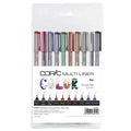 Copic MultiLiner Drawing Pen 0.3mm Assorted Set of 10 by Copic at Cult Pens