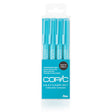 Copic MultiLiner Drawing Pen Set of 4 Turquoise by Copic at Cult Pens