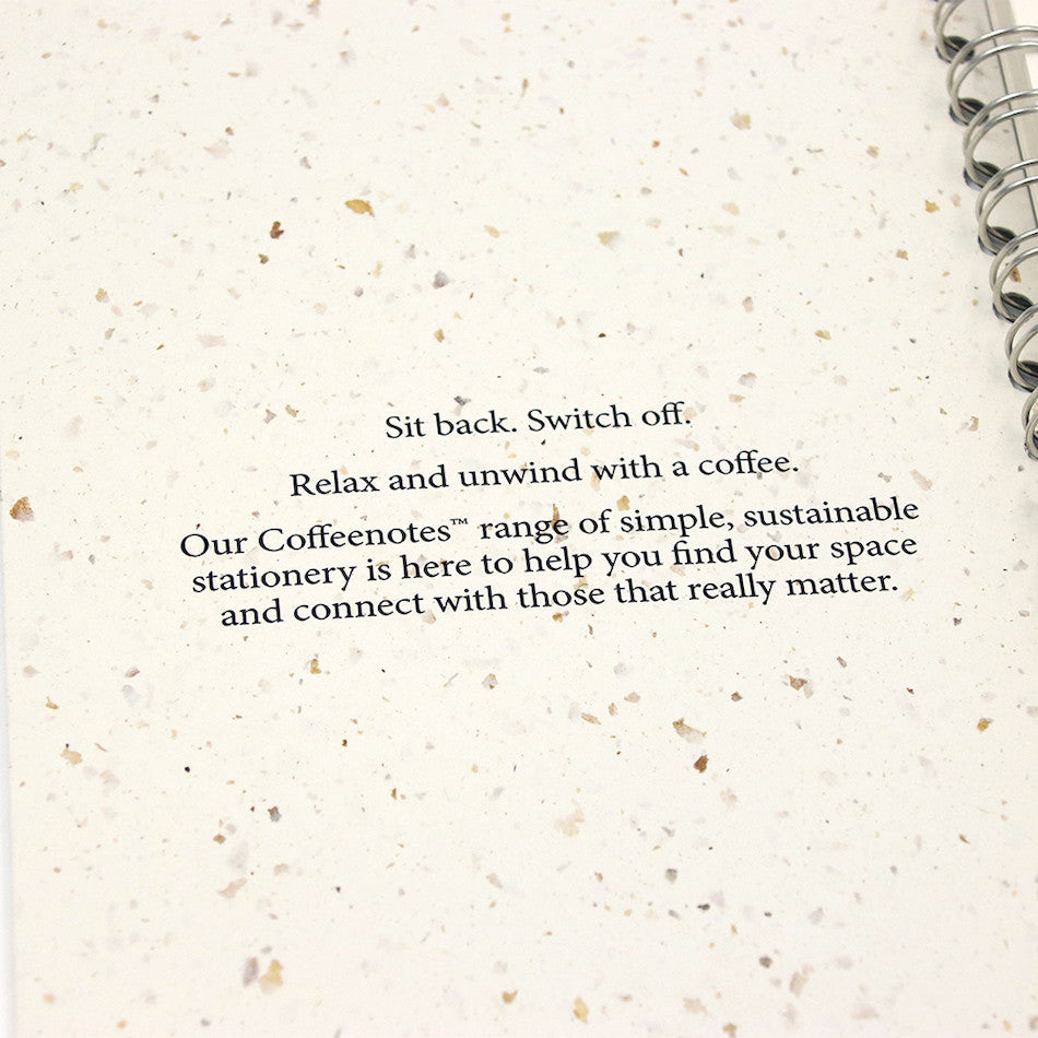 Coffeenotes Medio Wiro Notebook Grounds by Coffeenotes at Cult Pens