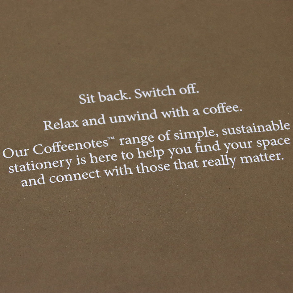 Coffeenotes Medio Wiro Notebook Hazelnut by Coffeenotes at Cult Pens