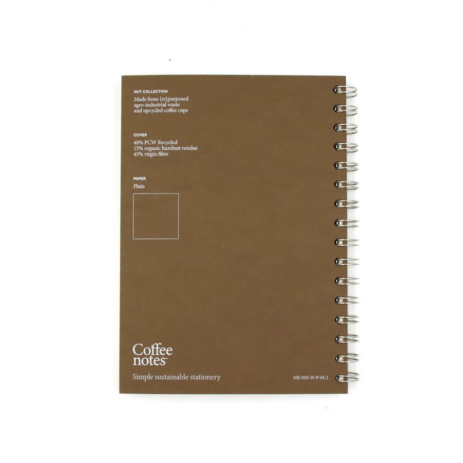 Coffeenotes Medio Wiro Notebook Hazelnut by Coffeenotes at Cult Pens