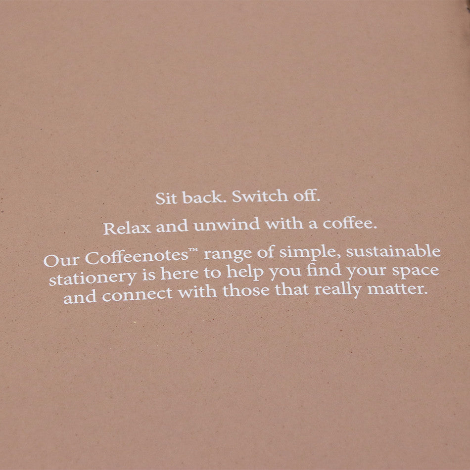 Coffeenotes Medio Wiro Notebook Almond by Coffeenotes at Cult Pens