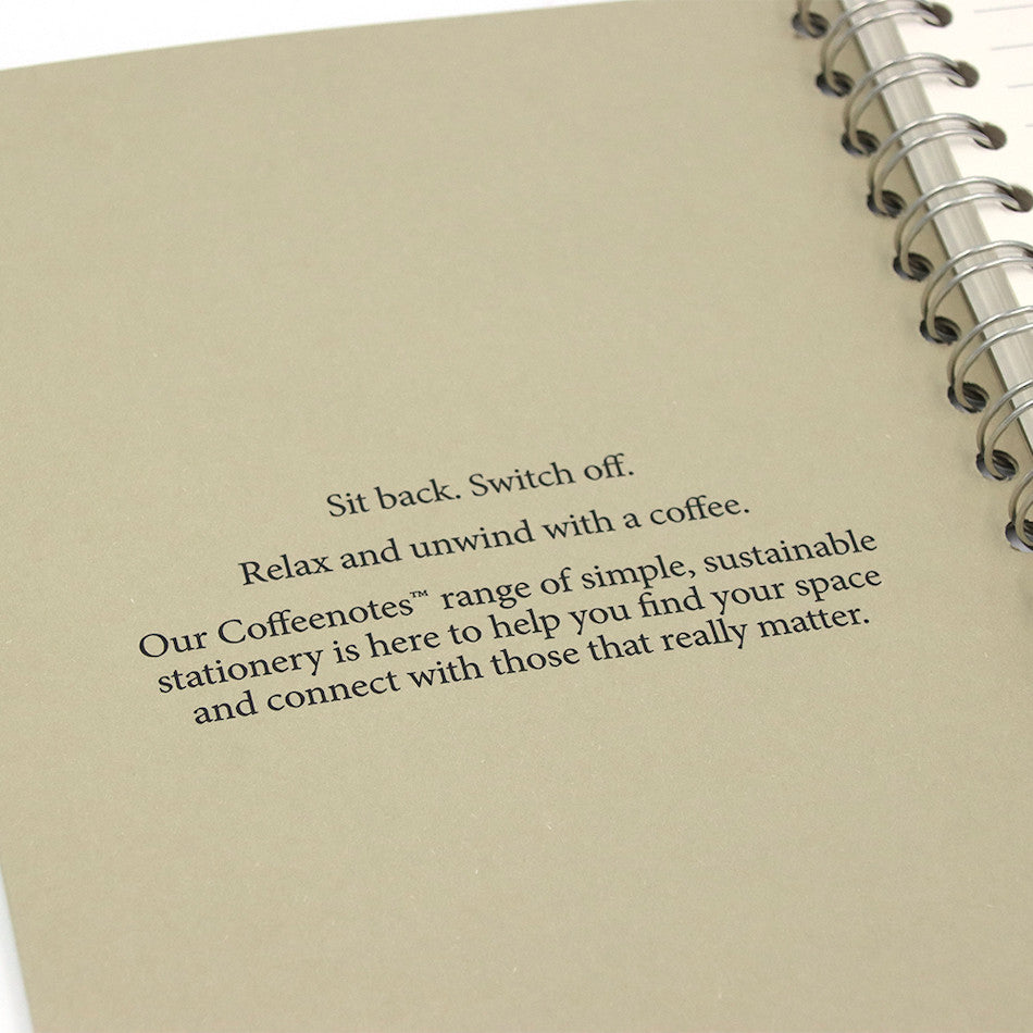 Coffeenotes Medio Wiro Notebook Camel Tweed by Coffeenotes at Cult Pens