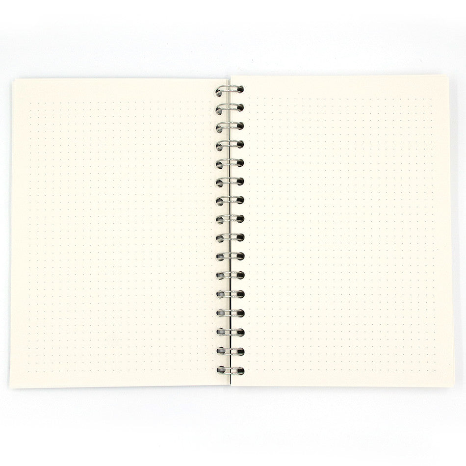 Coffeenotes Medio Wiro Notebook Aubergine Tweed by Coffeenotes at Cult Pens