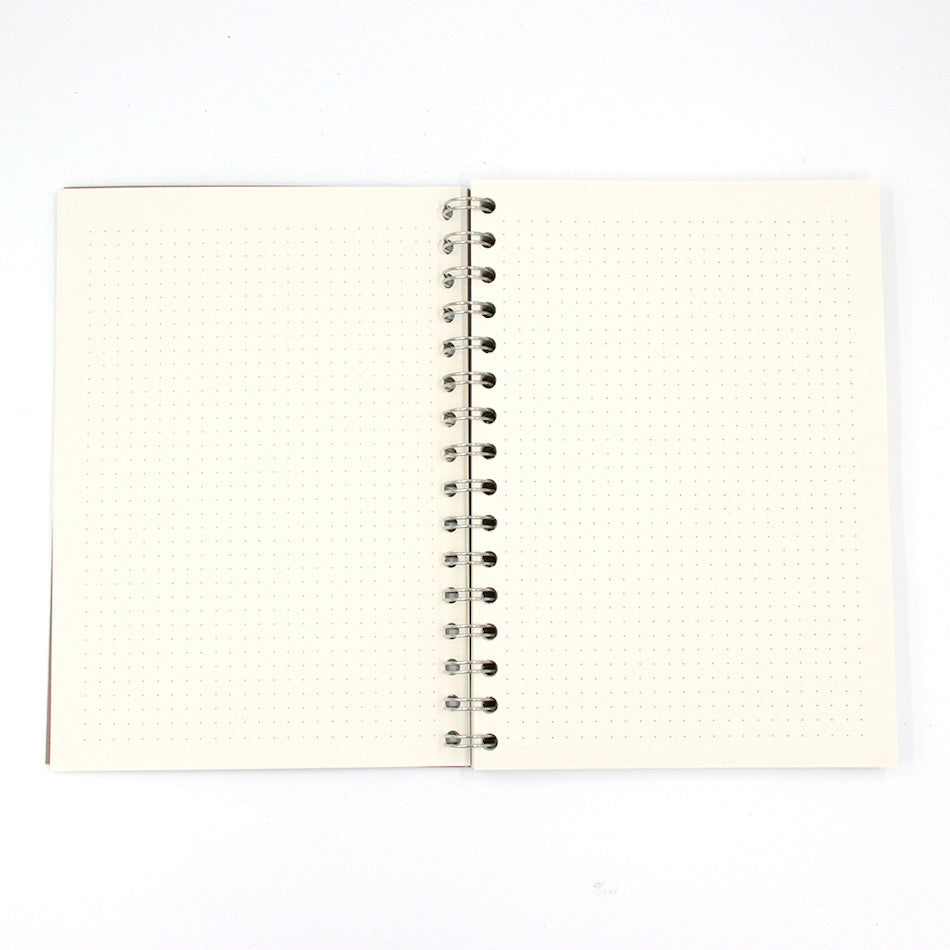 Coffeenotes Grande Wiro Notebook Almond by Coffeenotes at Cult Pens