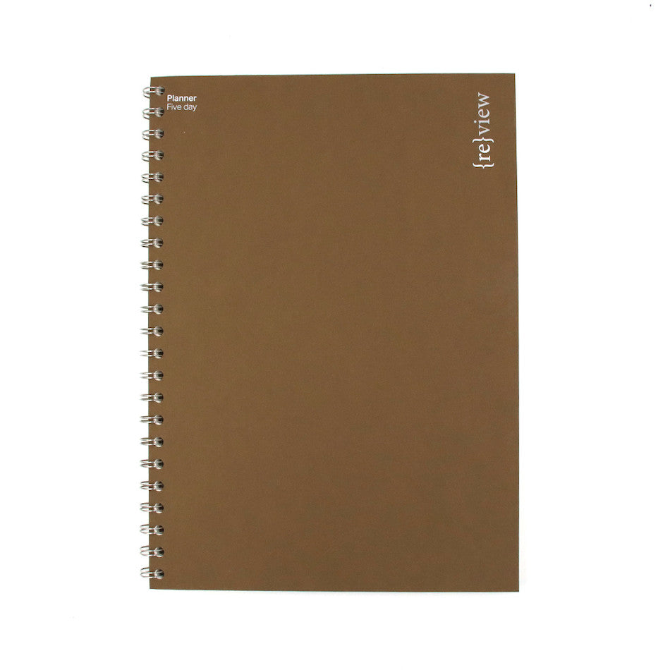 Coffeenotes Planner A4 5 Day Hazelnut by Coffeenotes at Cult Pens
