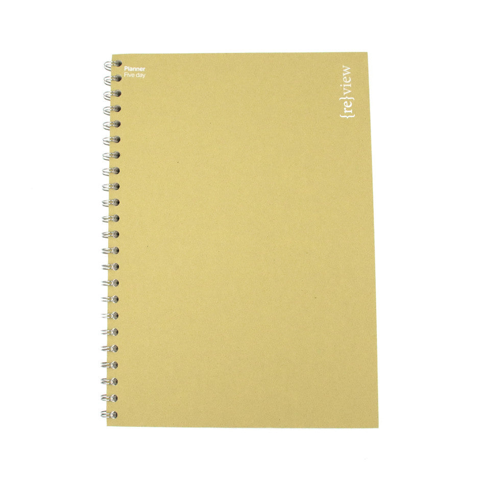 Coffeenotes Planner A4 5 Day Olive by Coffeenotes at Cult Pens