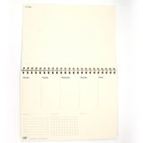 Coffeenotes Planner A4 5 Day Aubergine Tweed by Coffeenotes at Cult Pens