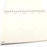 Coffeenotes Planner A4 5 Day Aubergine Tweed by Coffeenotes at Cult Pens