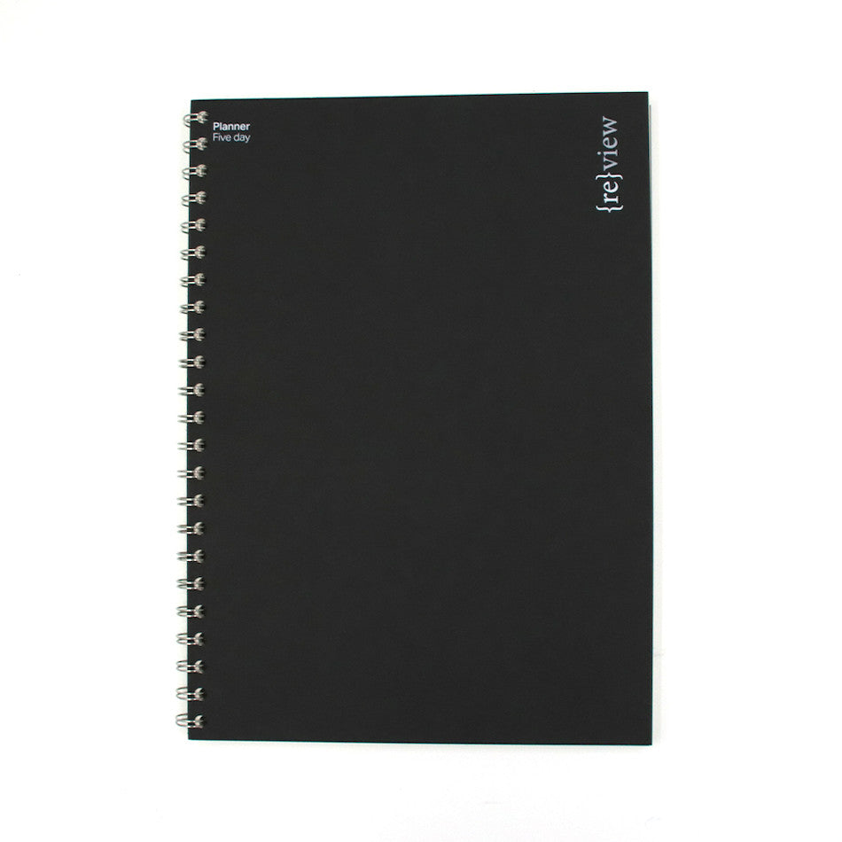 Coffeenotes Planner A4 5 Day Black by Coffeenotes at Cult Pens