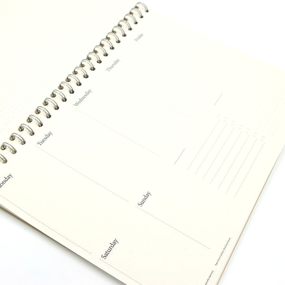 Coffeenotes Planner A4 7 Day Hazelnut by Coffeenotes at Cult Pens