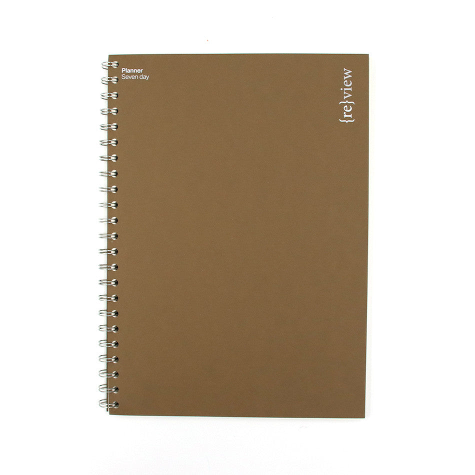 Coffeenotes Planner A4 7 Day Hazelnut by Coffeenotes at Cult Pens