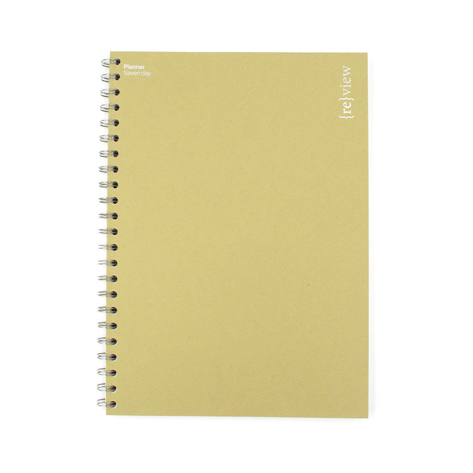 Coffeenotes Planner A4 7 Day Olive by Coffeenotes at Cult Pens