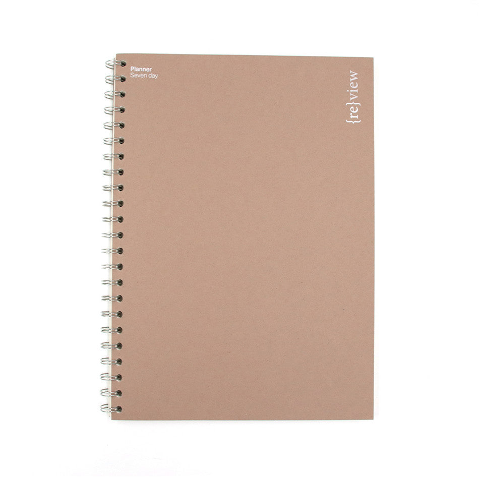 Coffeenotes Planner A4 7 Day Almond by Coffeenotes at Cult Pens