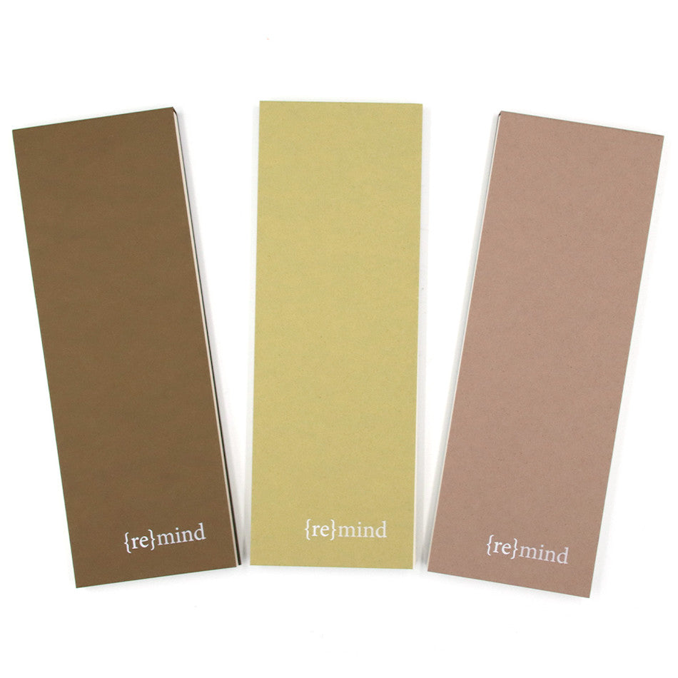 Coffeenotes Skinny Notepad Nut Collection by Coffeenotes at Cult Pens