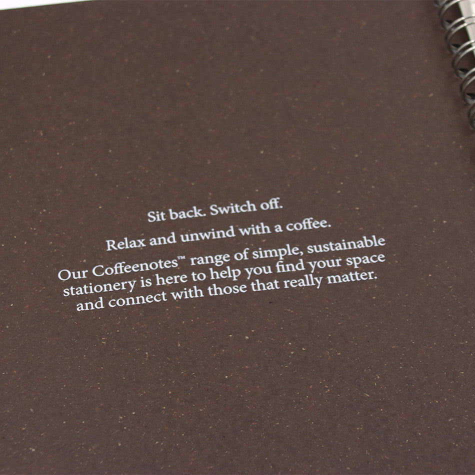 Coffeenotes Medio Wiro Notebook Bock by Coffeenotes at Cult Pens
