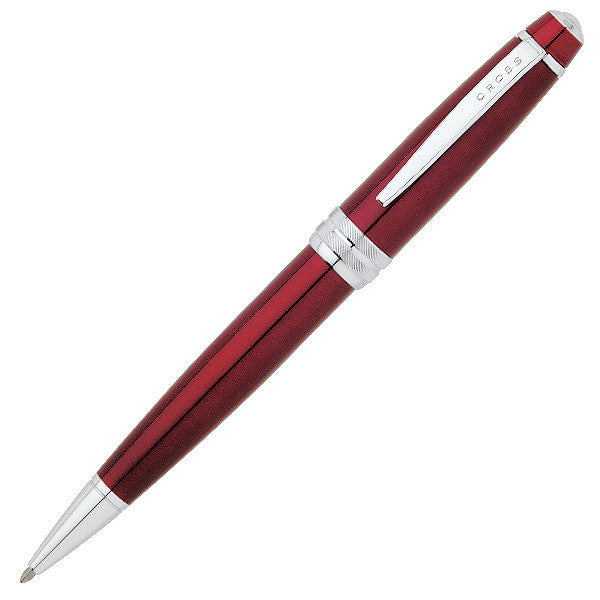 Cross Bailey Red Lacquer w/Polished Chrome Appointments Ballpoint Pen Item# AT0452-8