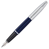 Cross Calais Fountain Pen Blue Lacquer by Cross at Cult Pens