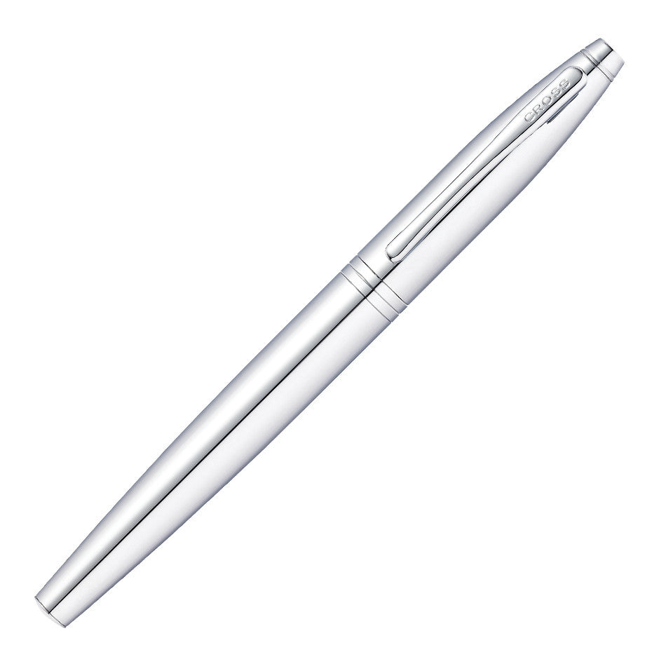 Cross Calais Fountain Pen Polished Chrome by Cross at Cult Pens
